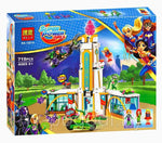 BELA Super Power Girls Superhero School Building Set, 719 Pieces