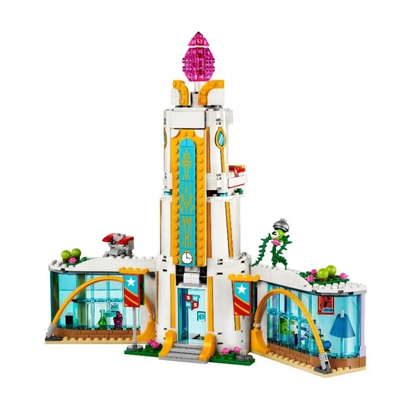 BELA model 10618 building set with school, laboratory and sports area