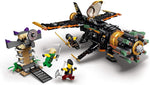 Kai Legacy Aircraft and Ninja Structure Building Set, 473 Pieces