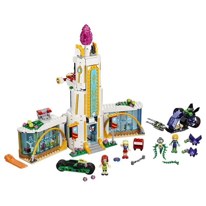 BELA Super Power Girls Superhero School Building Set, 719 Pieces