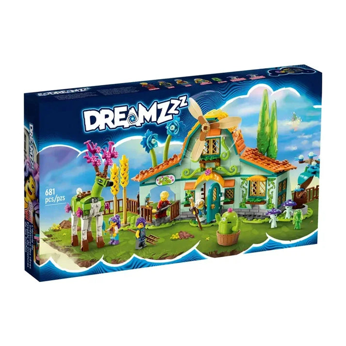 House and deer 680-piece brick-building set, item 81459
