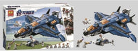 Marvel Avengers Ultimate Quinjet building set with 872 pieces