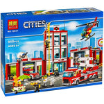 Fire station building block set model 10831 with 958 pieces
