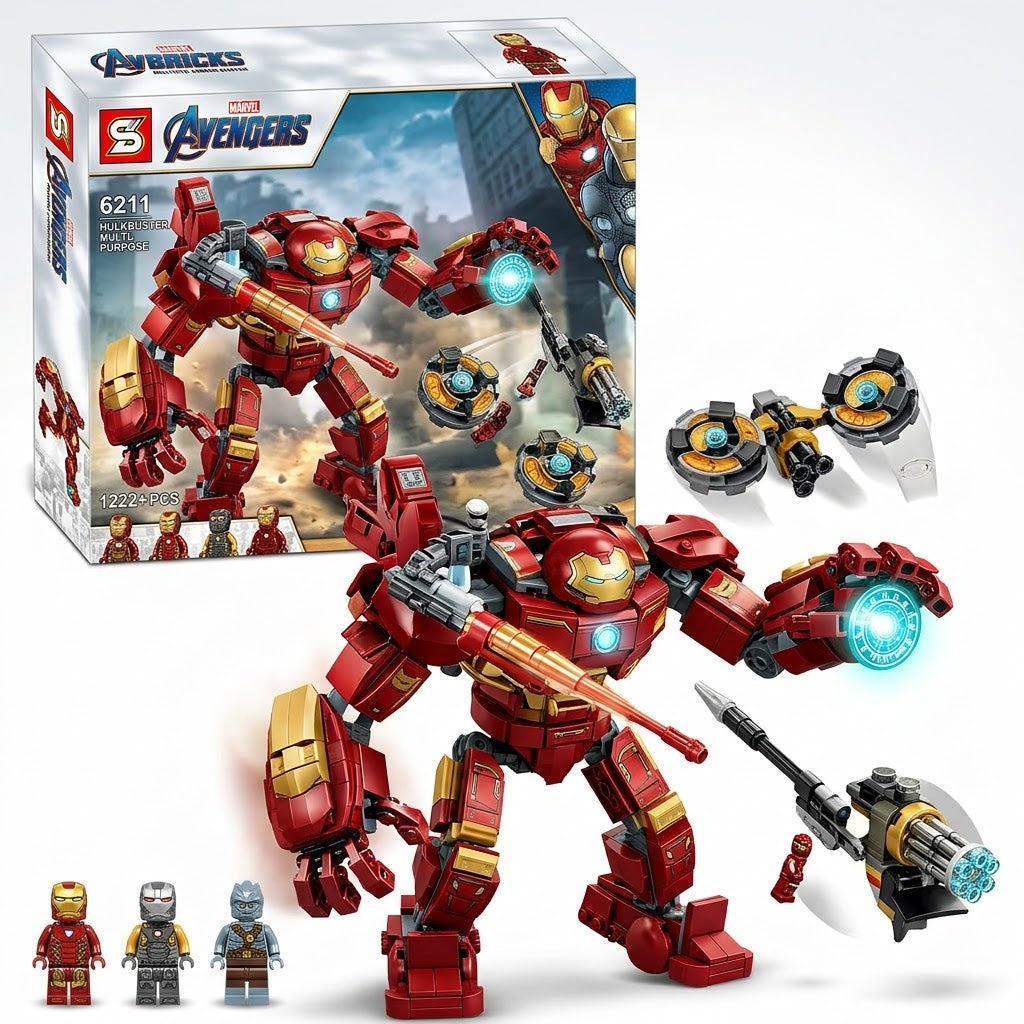 AVENBRICKS Hulkbuster building set, item 6211