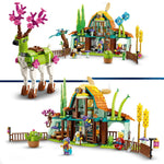 House and Deer Brick-Building Set, 680 Pieces