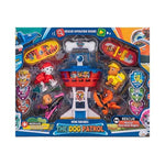 Paw Patrol rescue tower set with four figures