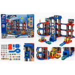 Paw Patrol multilevel parking garage and track set with 12 cars