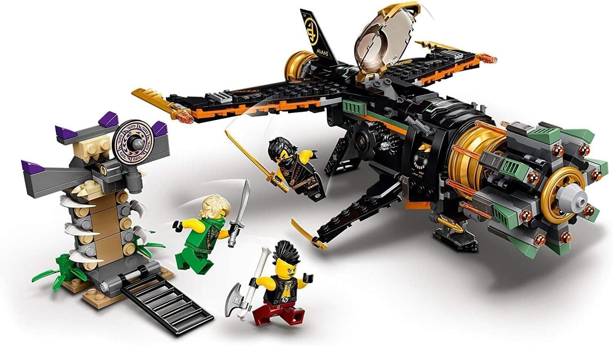 Ninja Airplane Building Set, 473 Pieces