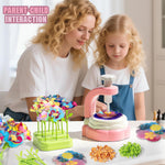 DIY Fabric Flower Bouquet Craft Kit, 183 Pieces