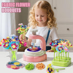 DIY Fabric Flower Bouquet Craft Kit, 183 Pieces