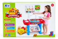 Kawei kitchen playset with lights and sound