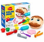 WITKON dentist modeling clay set with patient head and dental tools