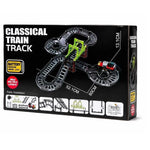 Battery-Operated Train Track Set, 29 Pieces, Model 888-137
