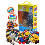Building Blocks Set, 1,000 Pieces, Ages 3+