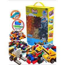 Building Blocks Set, 1,000 Pieces, Ages 3+