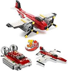 Decool building set with 241 pieces and three aircraft model options