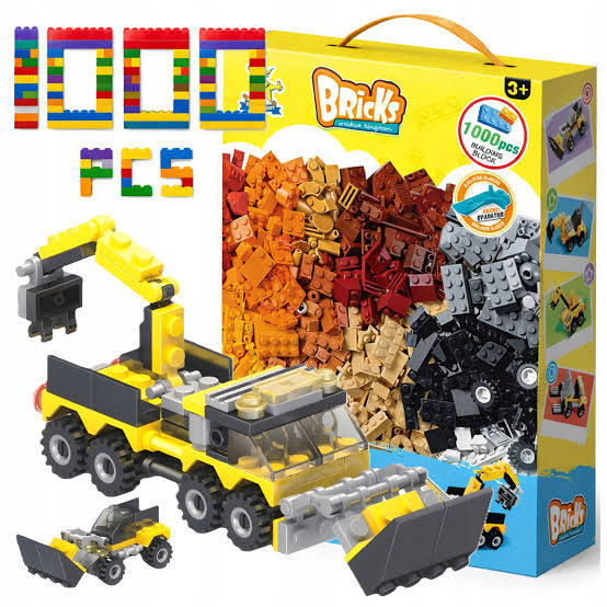 1,000-piece small building blocks set