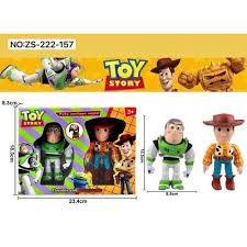 Toy Story Buzz Lightyear and Woody Action Figures