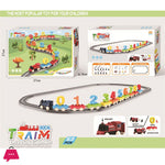 53-piece train set with a 200 cm track