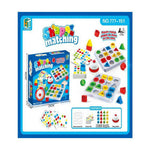 Shape Matching Board Game with Bell, 2–4 Players, Ages 3+