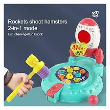 Whack-A-Mole 2-in-1 Basketball Shooting Game