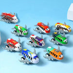 Die-Cast Toy Aircraft with Launch Platform