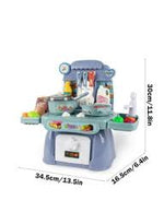 Taste Kitchen Blue Kitchen Playset with Lights and Sound