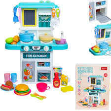 50-Piece Kitchen Playset with Lights, Sound and Steam