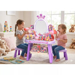 Crown Dressing Table Role-Play Set, 53 Pieces, Purple
