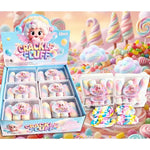 Crackle Fluff Rainbow Squishy Sensory Toy