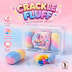 Crackle Fluff squishy with a crackling outer shell and soft center