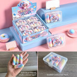 Crackle Fluff Rainbow Squishy Sensory Toy