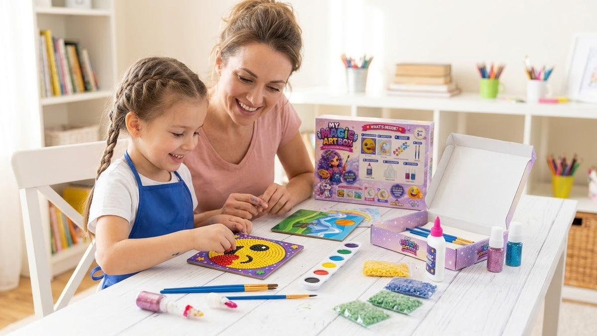 My Magic Art Box 3-Project Arts & Crafts Kit