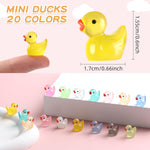 250 Glow-in-the-Dark Mini Resin Ducks