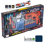 Marvel Spider-Man toy blaster with lights and sound