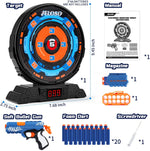 Foam Dart Toy Gun with Electronic Target, 20 Darts