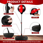 Kids’ Freestanding Punching Ball Set with Gloves