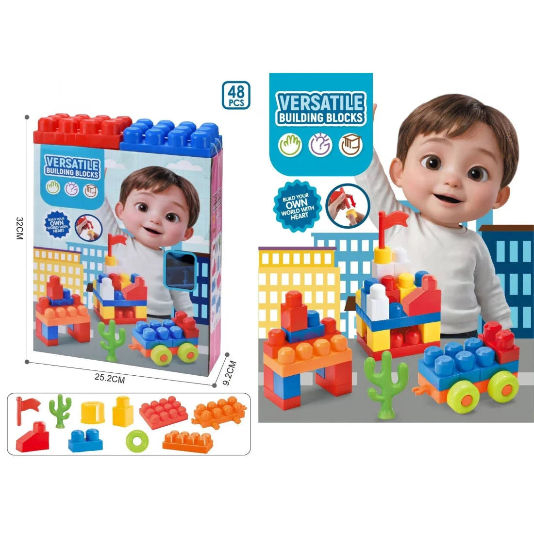 Versatile Building Blocks