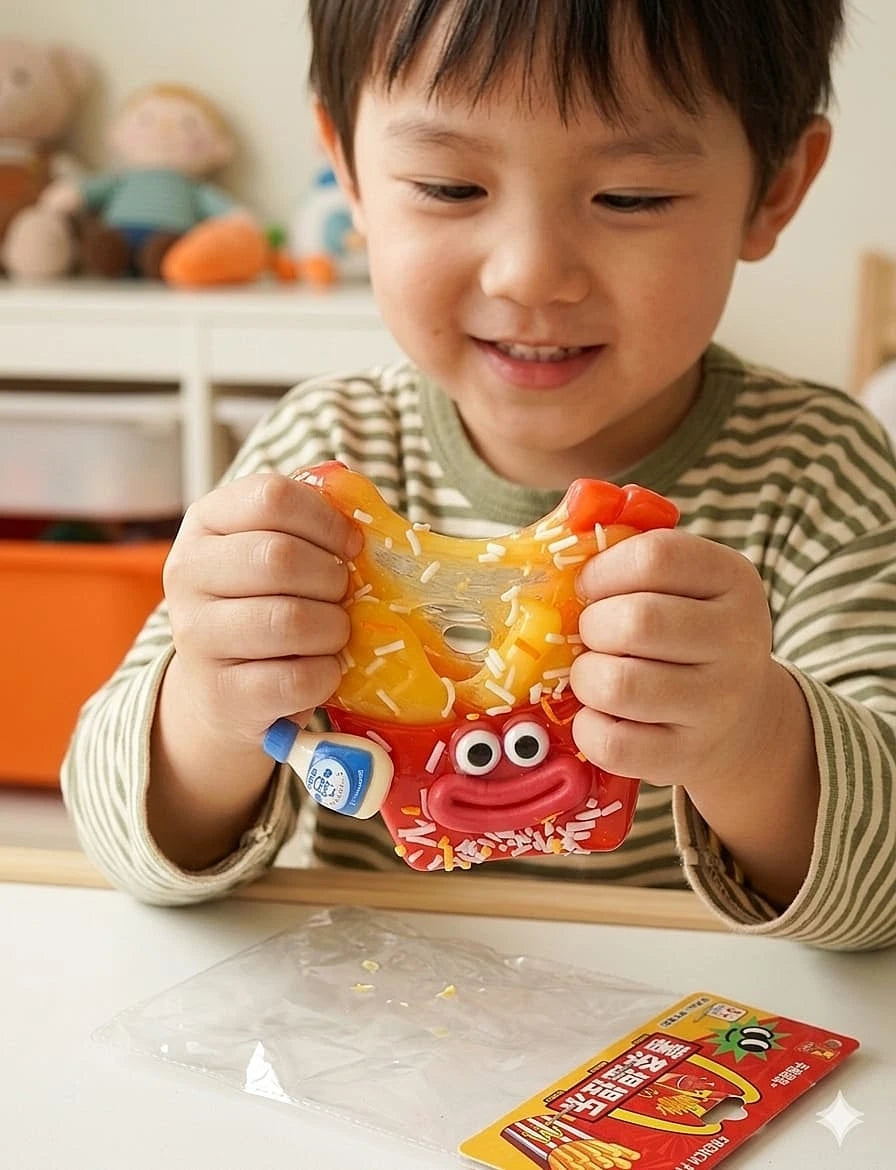 French Fries Pinch Toy