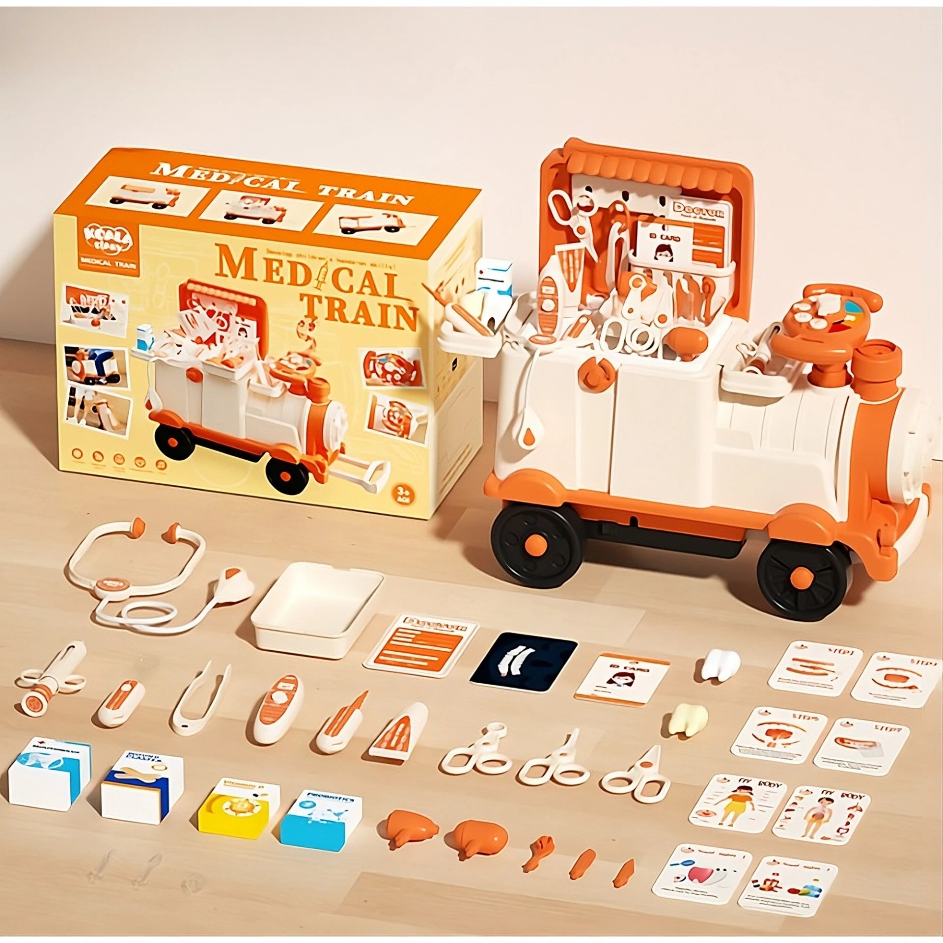 Medical Train Playset
