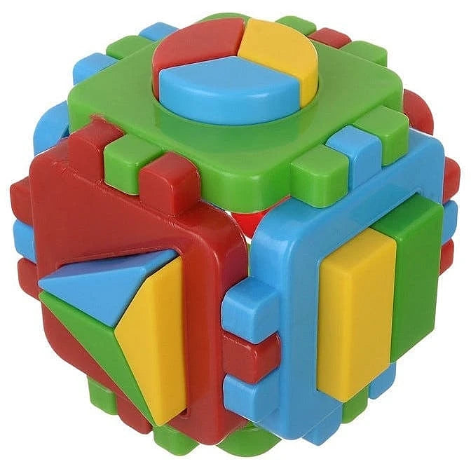 Colorful Shape Sorting Cube
