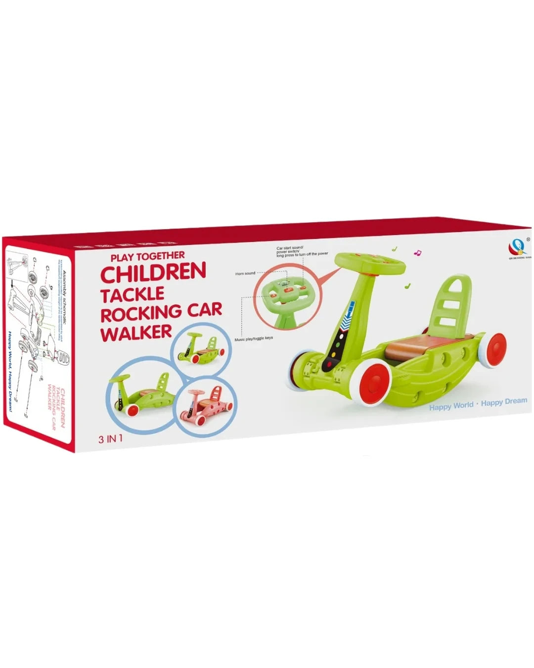 Happy World Rocking Car
