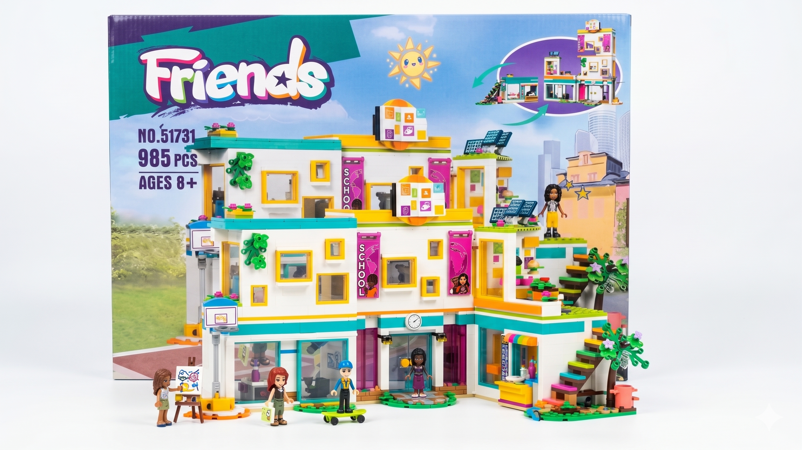 Friends School Building Set
