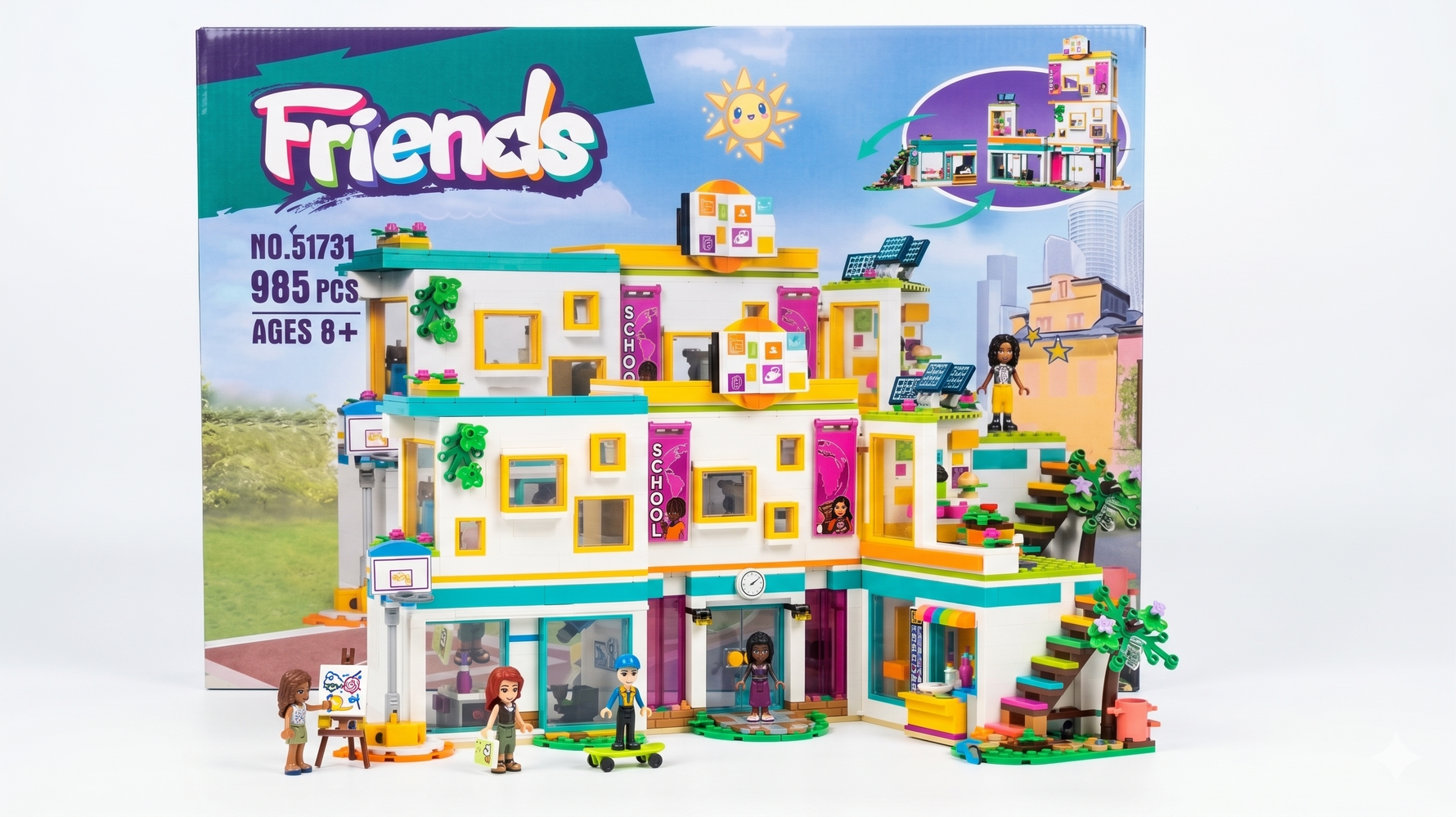 Friends School Building Set