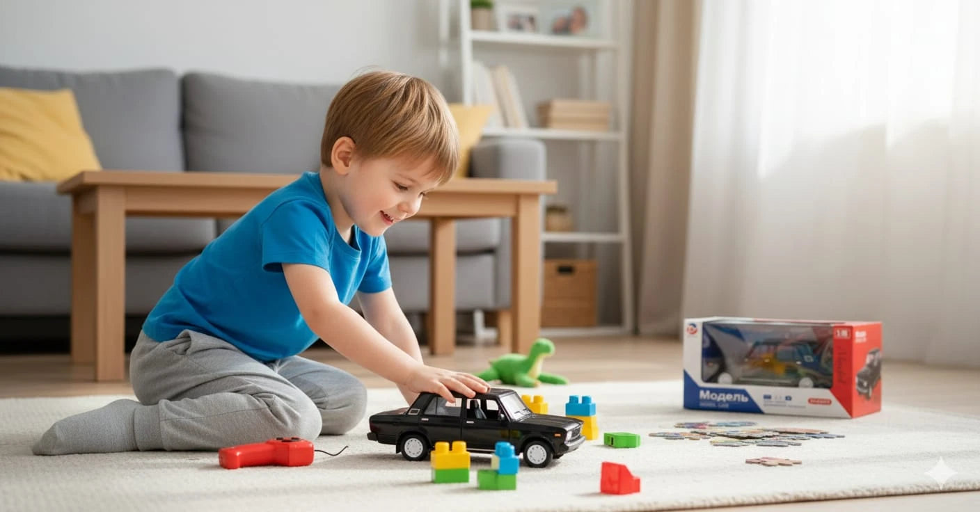 Model Car Playset