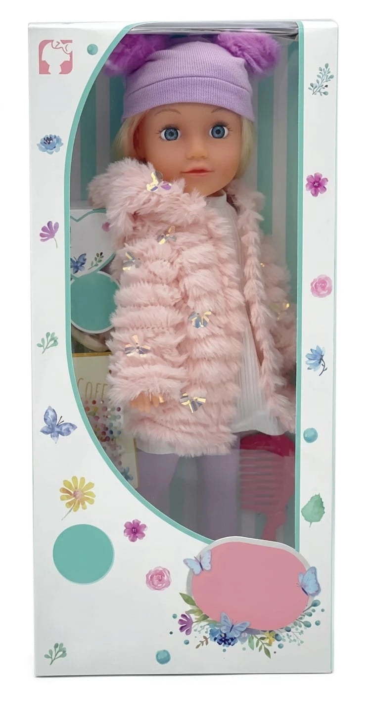 Fashion Doll with Pink Coat