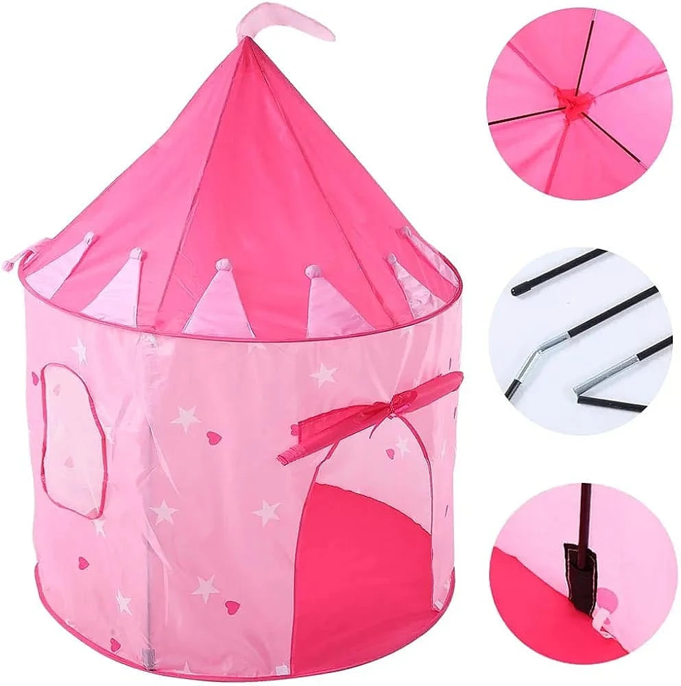 Pink Princess Play Tent