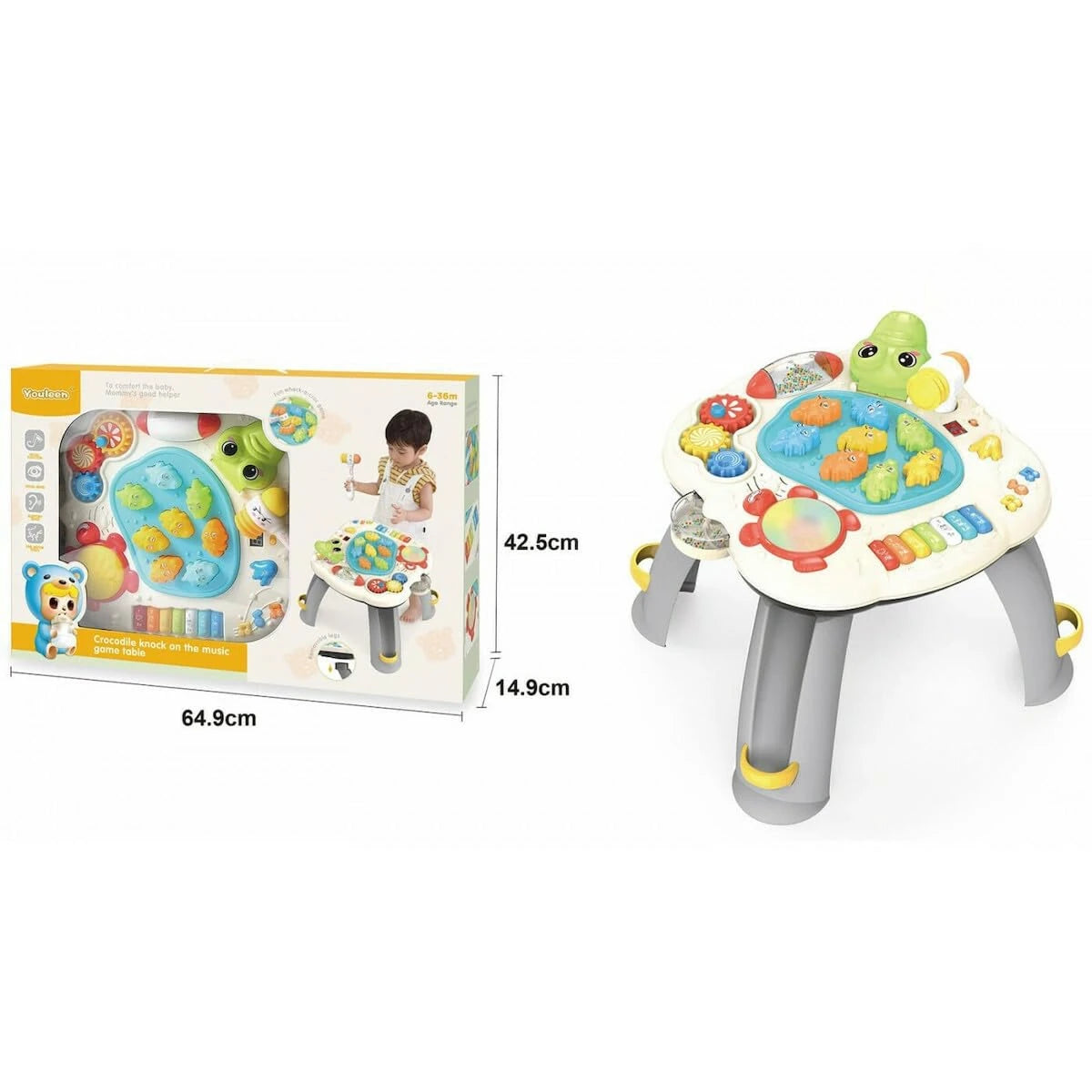 Crocodile Music Game Table