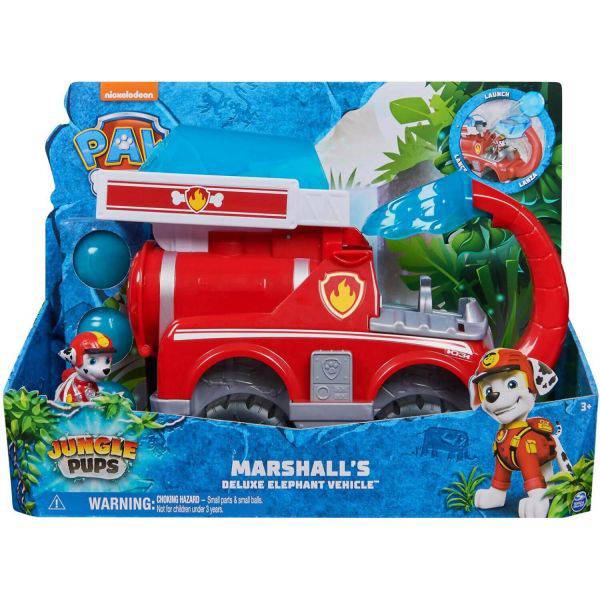 PAW Patrol Jungle Pups, Marshall's Deluxe Elephant Firetruck