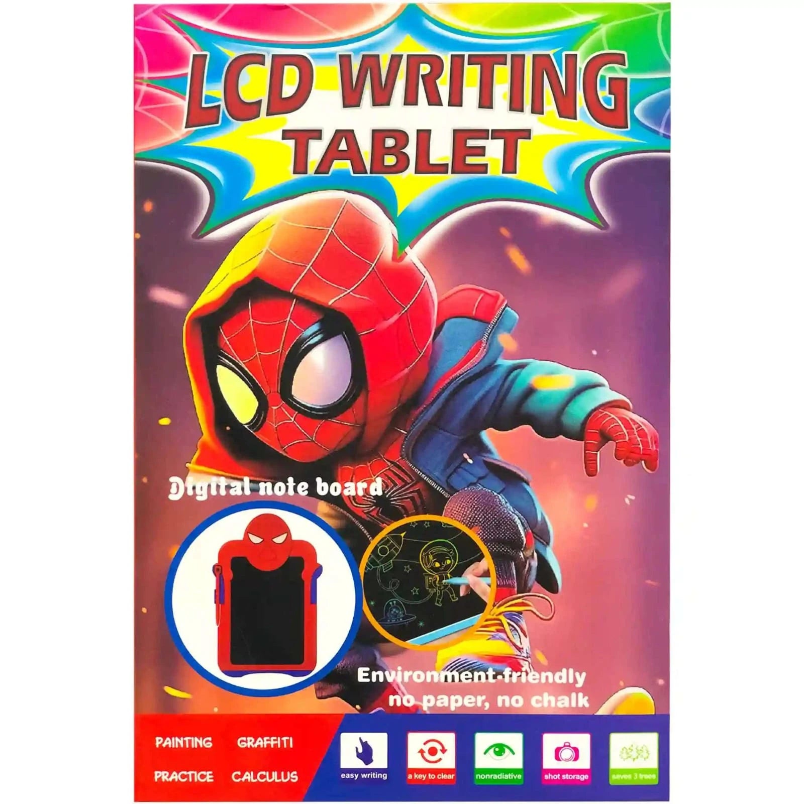 Spider-Man Writing Tablet